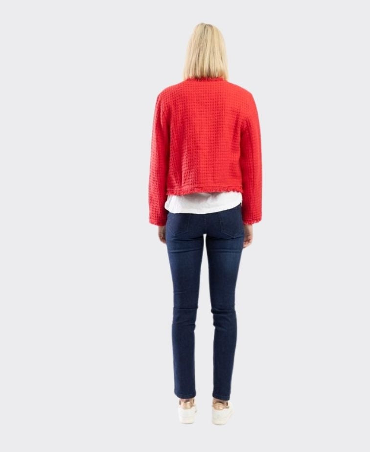 Orientique Coat Chanel - Red