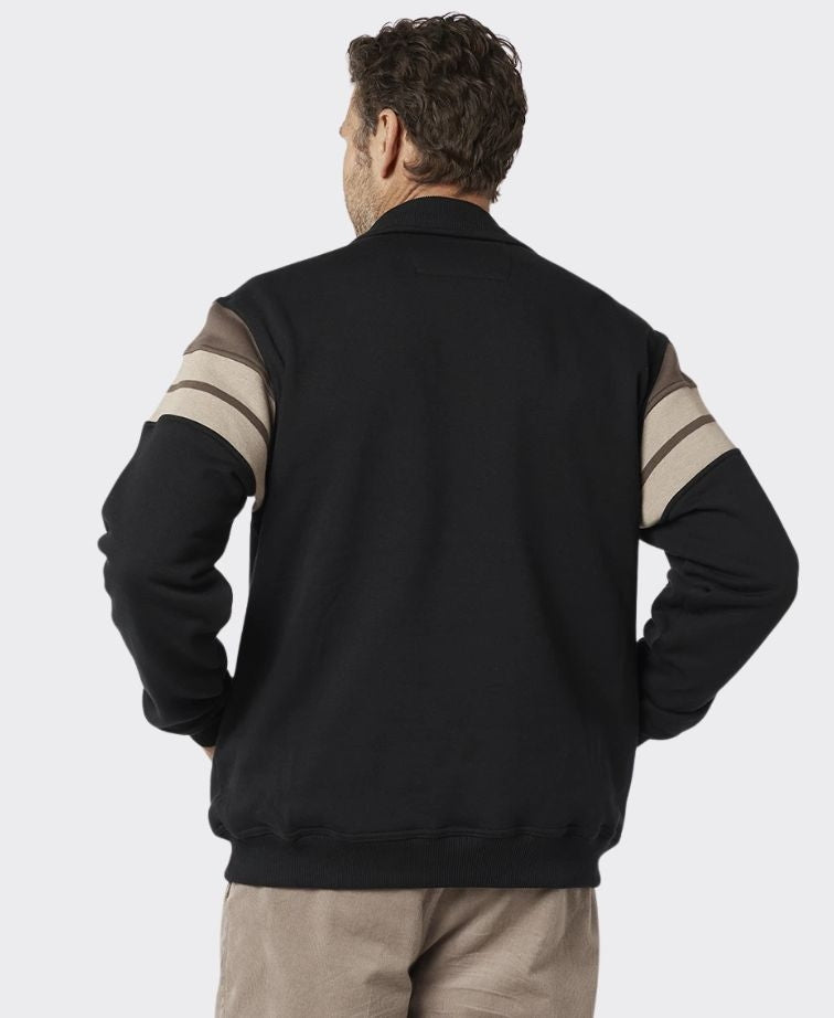 Breakaway Henrich Snowy Mt Fleece Half Zip - Black