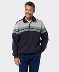 Breakaway Henrich Snowy Mt Fleece Half Zip - Ink