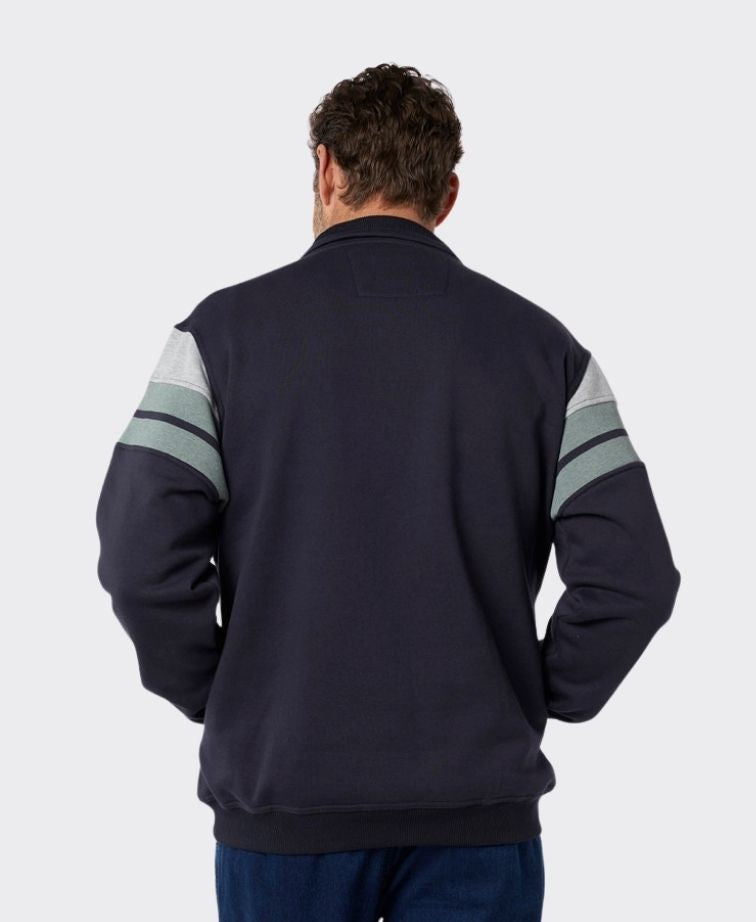Breakaway Henrich Snowy Mt Fleece Half Zip - Ink