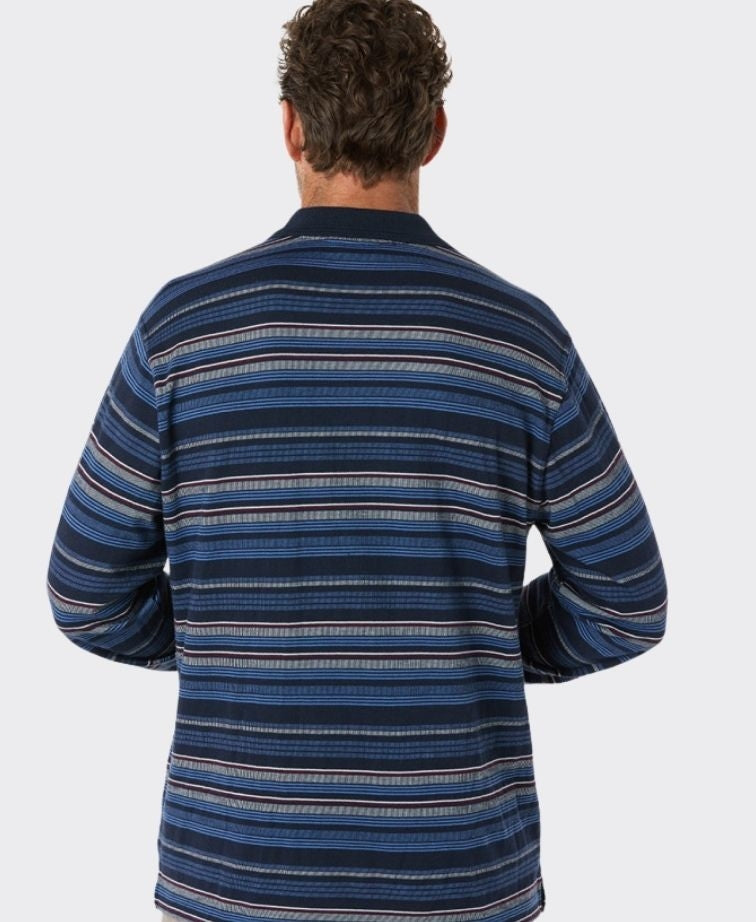 Breakaway Polo L/S Thorne Kinnersly - Ink