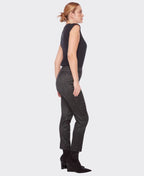 Up! Pant Techno Ankle Back Split - Luna