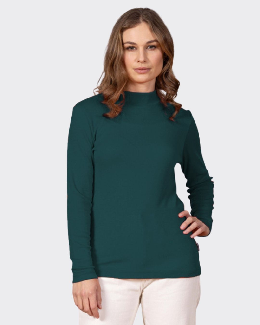 Bay Road Merino Womens Turtle Neck - Dragonfly