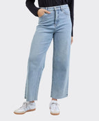 Elm Jean Sylvie Wide Leg - Light Blue