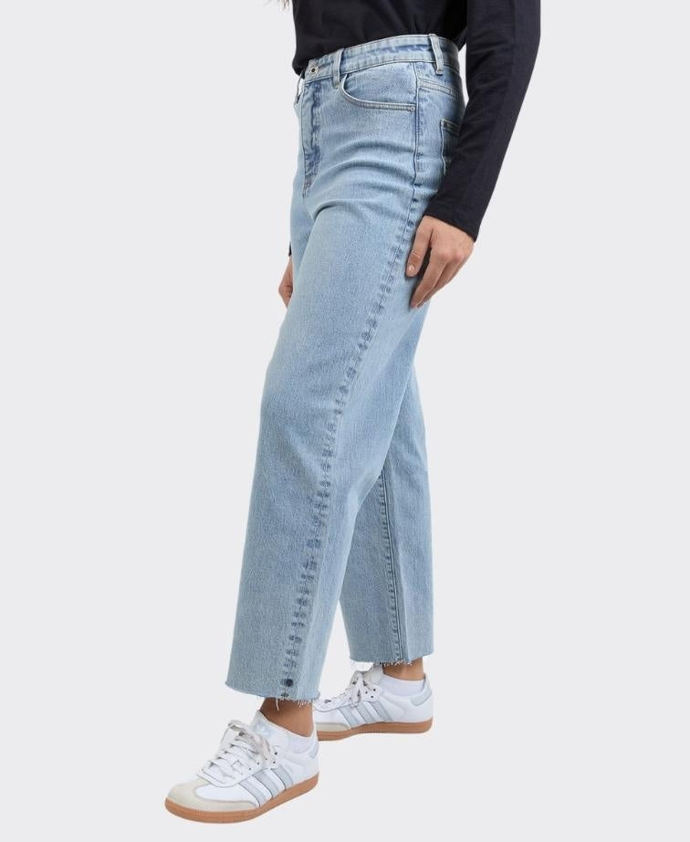 Elm Jean Sylvie Wide Leg - Light Blue