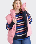 Elm Vest Kit Puffer Reversible - Charm Pink