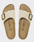 Birkenstock Catalina Cushion Buckle Graceful Pearl White Regular - Pearl White