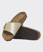 Birkenstock Catalina Cushion Buckle Graceful Pearl White Regular - Pearl White