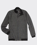 Mechmoto Jacket Zip Bomber - Charcoal