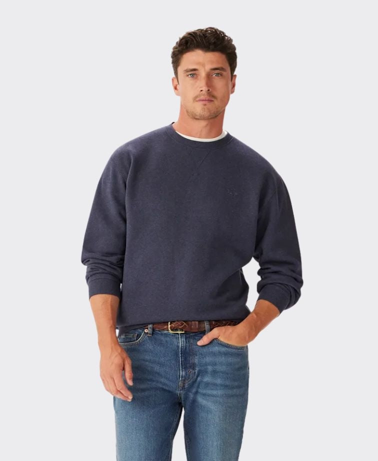 RMW Mini Longhorn Sweatshirt - Blue Marle