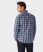 RMW Regular Oxford Check BDC Shirt - Blue/Navy/White