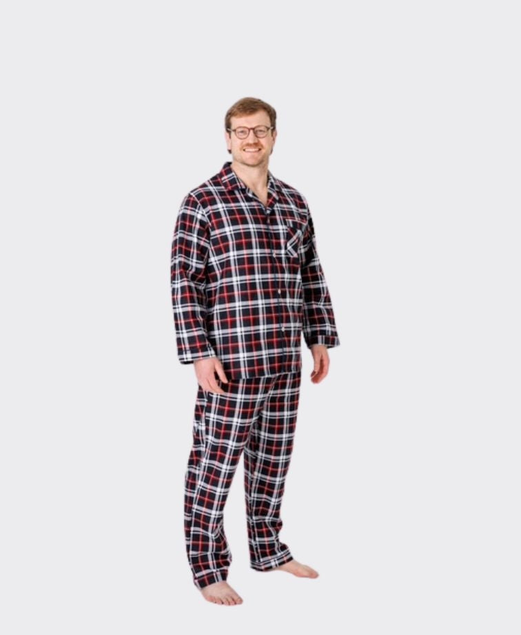 Lichfield PJ Brushed Cotton - Red