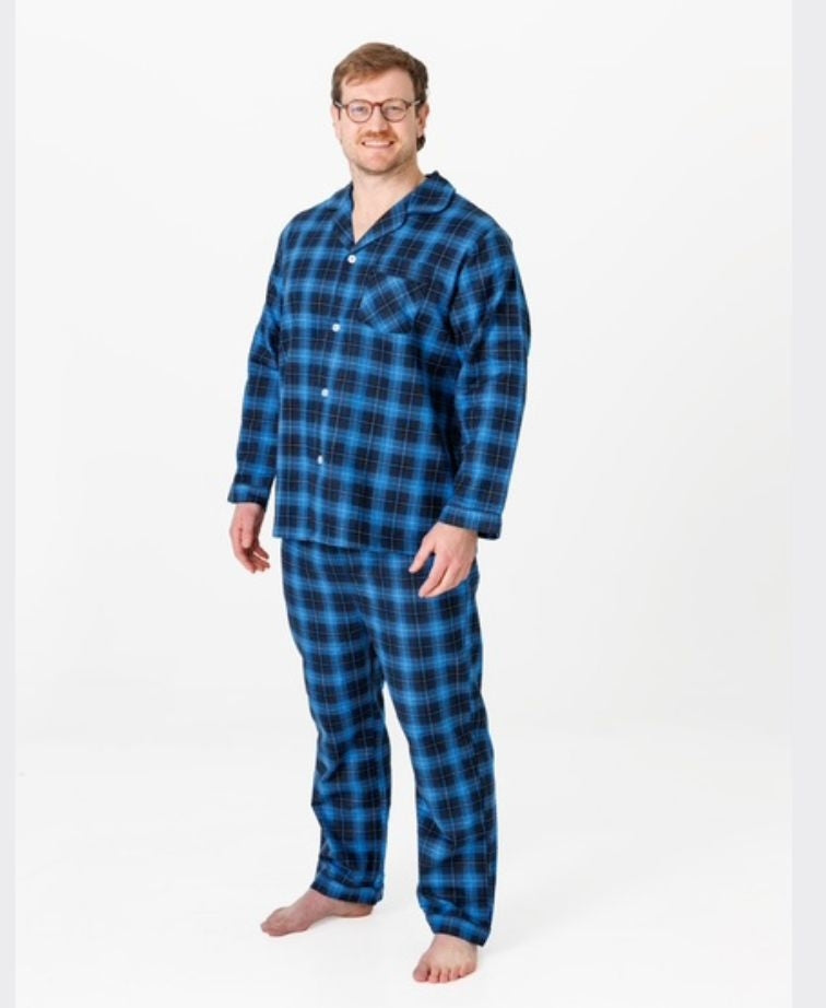 Lichfield PJ Brushed Cotton - Blue
