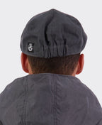 Swanndri Birmingham Oilskin Flat Cap - Charcoal