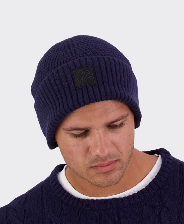 Swanndri Newton Beanie - Navy