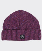 Swanndri South Rd Waffle Beanie - Dark Plum