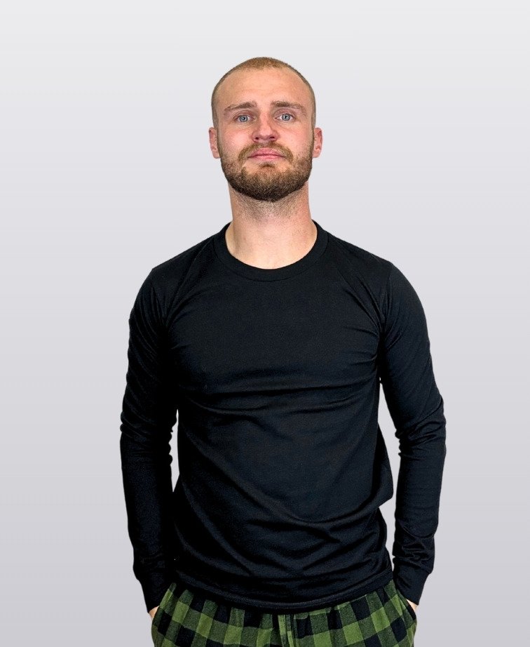 Cloke Tee L/S Loafer - Black