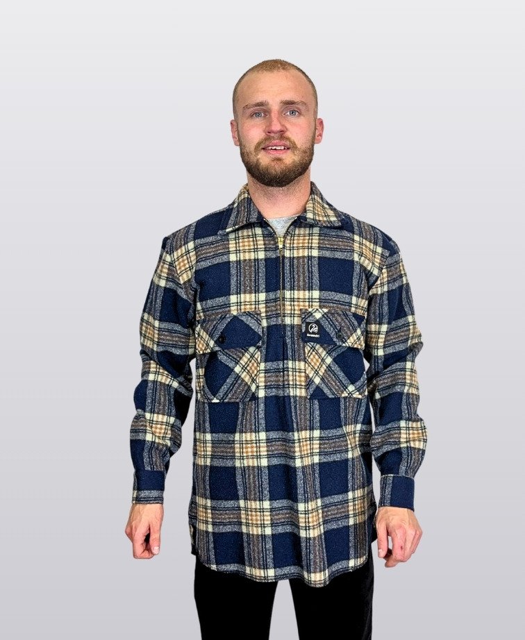 Swanndri Ranger Shirt - Atlantic Check
