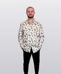 Scoop Shirt Vivre Floral Print - Rainbow