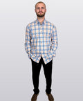 Scoop Shirt Cypher Check - Mango