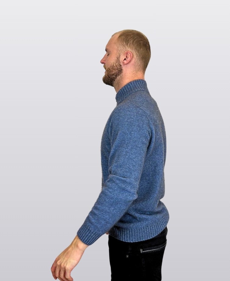 Noble Wilde Mens Vickers II Sweater - Bahama