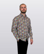 Berlin Shirt L/S Abbey Road Paisley Print - Multi