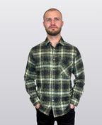 Mechmoto Shirt L/S Brushed Cotton - Forest