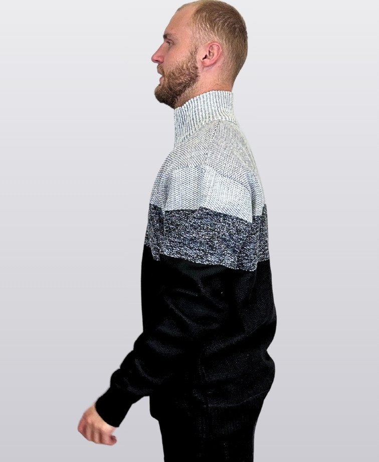 Sugar Knit Kanan Full Zip - Silver
