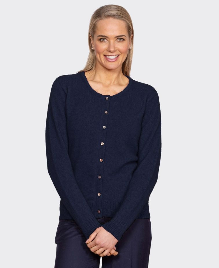 Noble Wilde Womens Fife Cardigan - Maritime