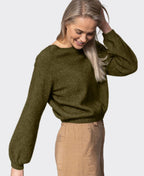 Noble Wilde Womens Bellow Sleeve Top - Avoka