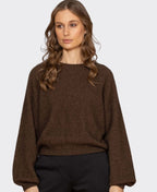 Noble Wilde Womens Bellow Sleeve Top - Tobago