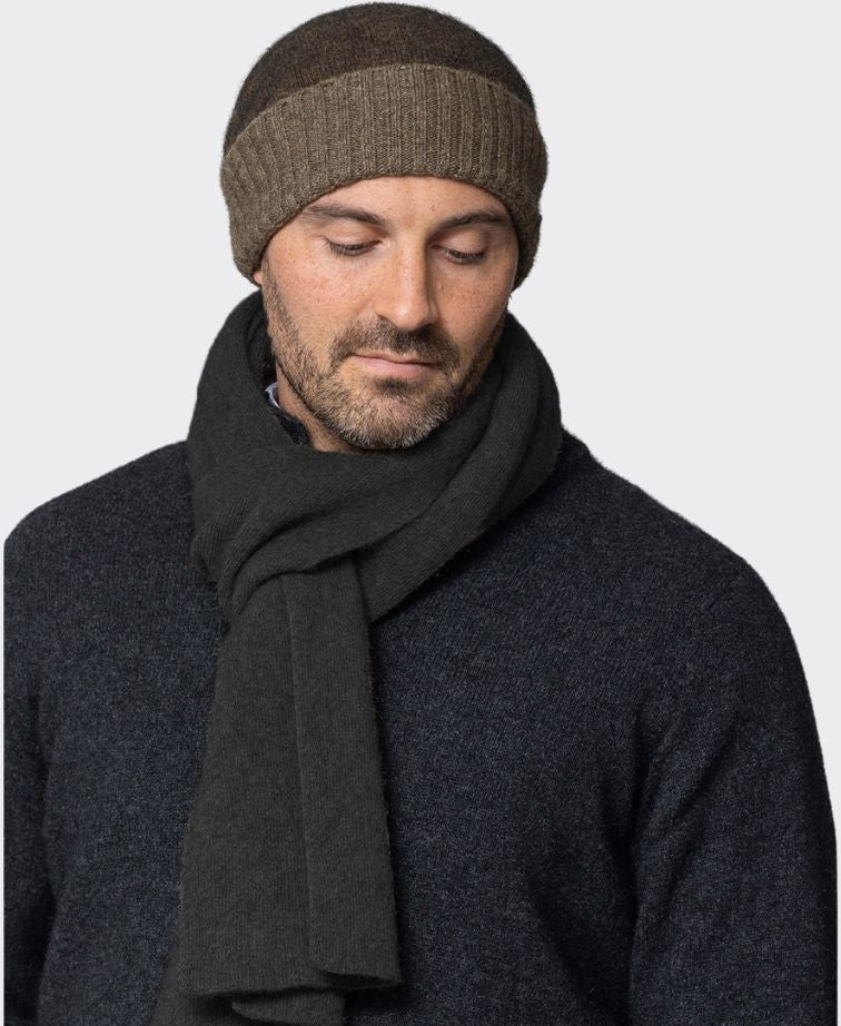 Noble Wilde Chevi Scarf - Charcoal