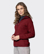 Noble Wilde Womens Market Day Jacket - Sangria
