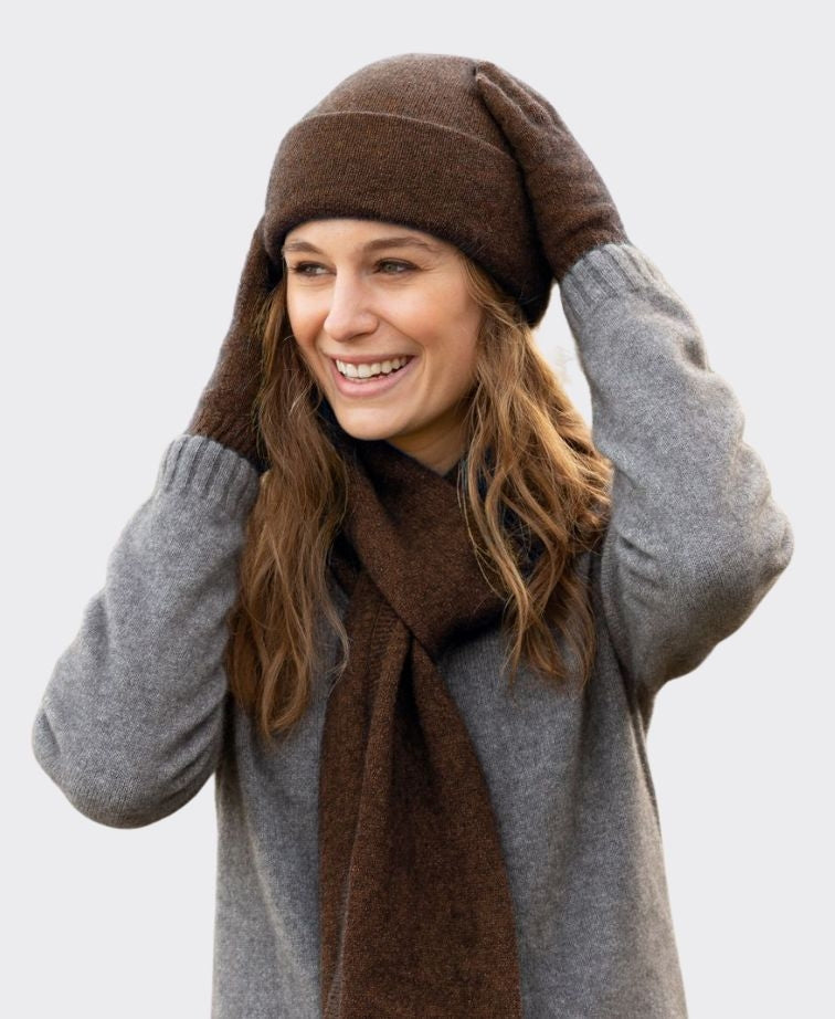 Noble Wilde Merino Possum Beanie - Tobago