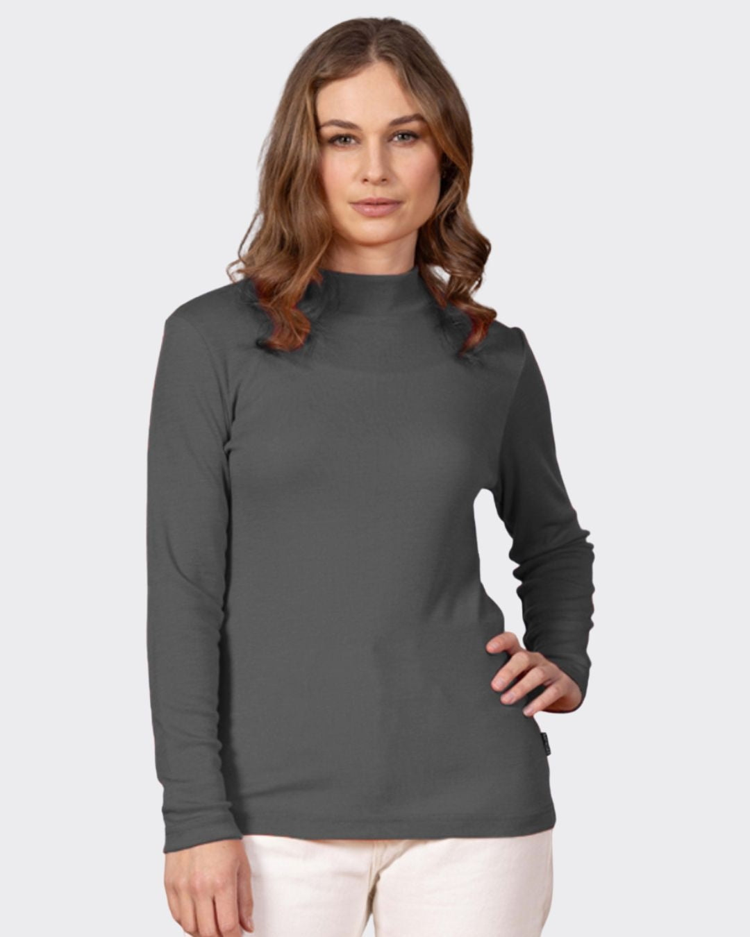 Bay Road Merino Womens Turtle Neck - Ironside