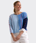 Zaket & Plover Cardi Thread Detail - Blue