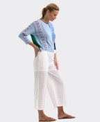 Zaket & Plover Cardi Thread Detail - Blue