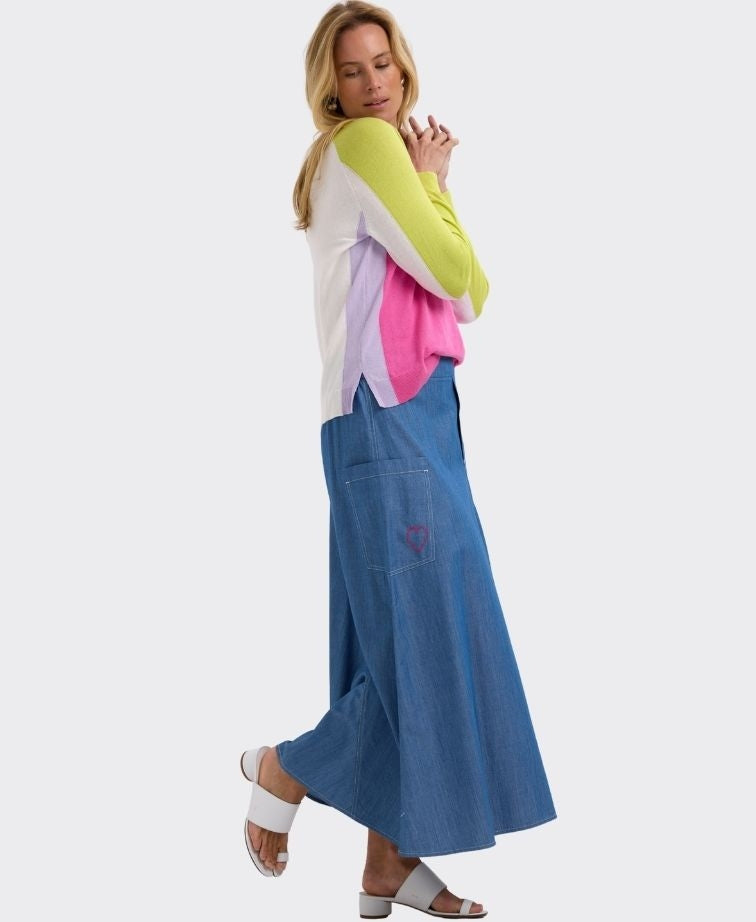 Zaket & Plover Jumper Baseball - Bubblegum