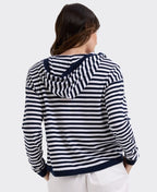LD + Co Hoodie Multi Stripe - Marine
