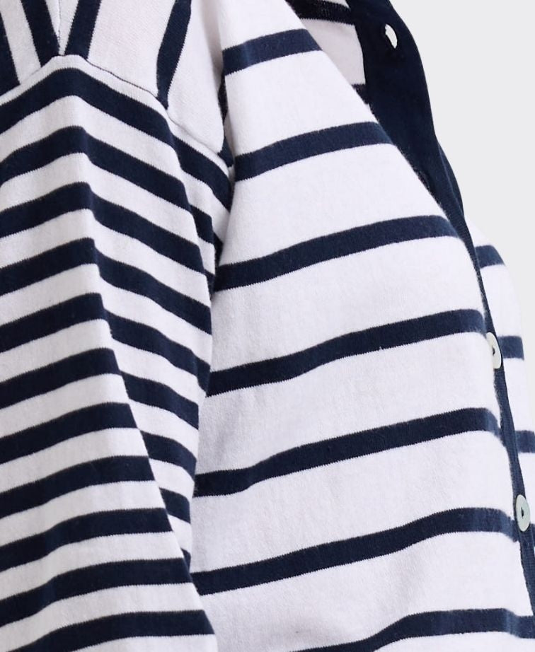 LD + Co Hoodie Multi Stripe - Marine