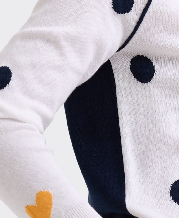 LD + Co Jumper Spot The Love - White