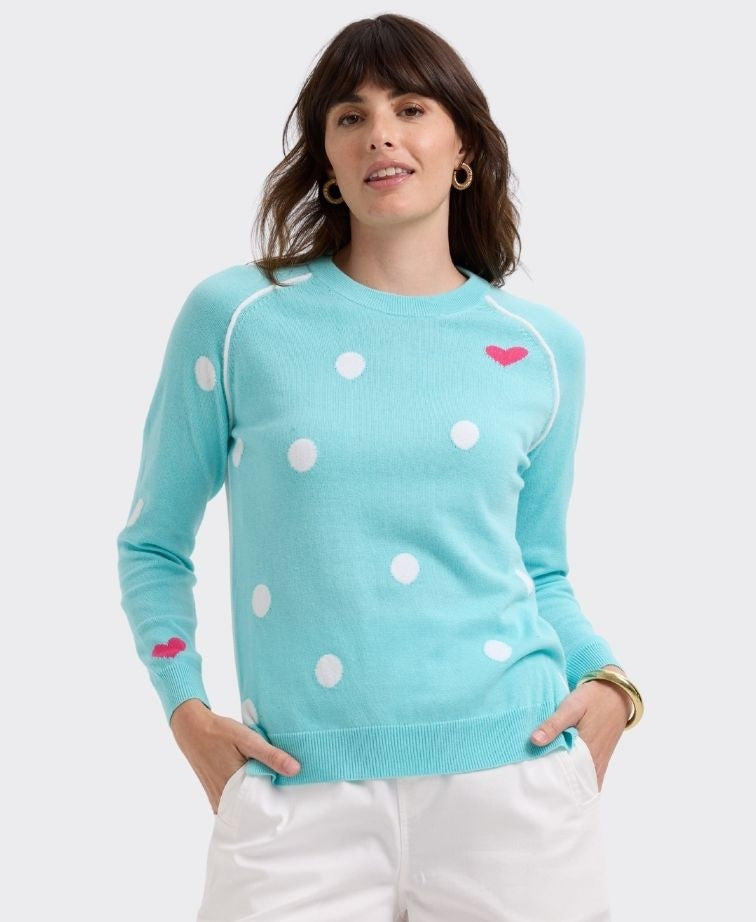 LD + Co Jumper Spot The Love - Aqua