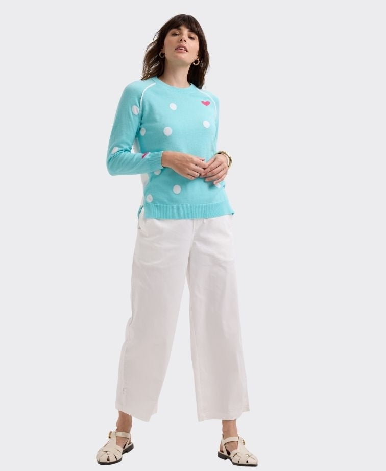 LD + Co Jumper Spot The Love - Aqua