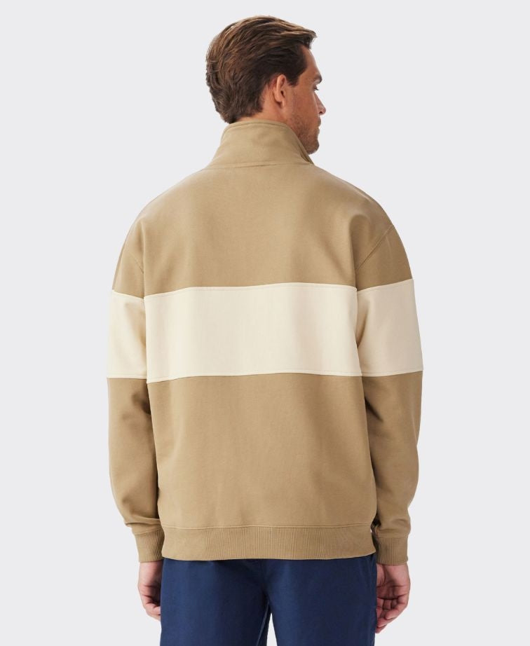 RMW Heritage 1/4 Zip Sweatshirt - Aubergine