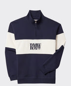 RMW Heritage 1/4 Zip Sweatshirt - Navy