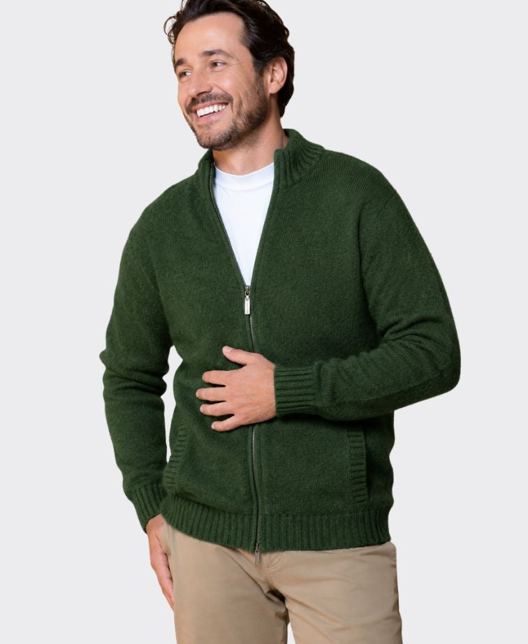 Noble Wilde Mens Bristol Jacket - Jungle