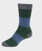 Noble Wilde Socks Hoop Stripe - Bahama Base