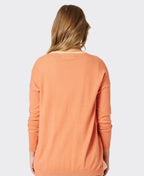 Threadz Knit Isabella With Stripe Cami 2in1 - Mango