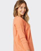 Threadz Knit Isabella With Stripe Cami 2in1 - Mango