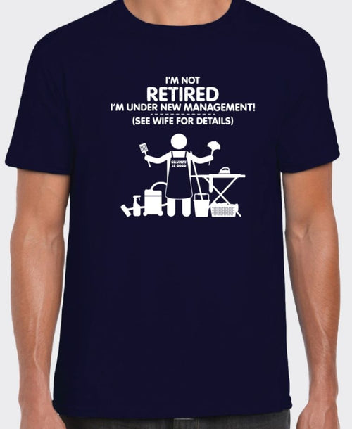 Acme GIG Tee Not Retired - Navy